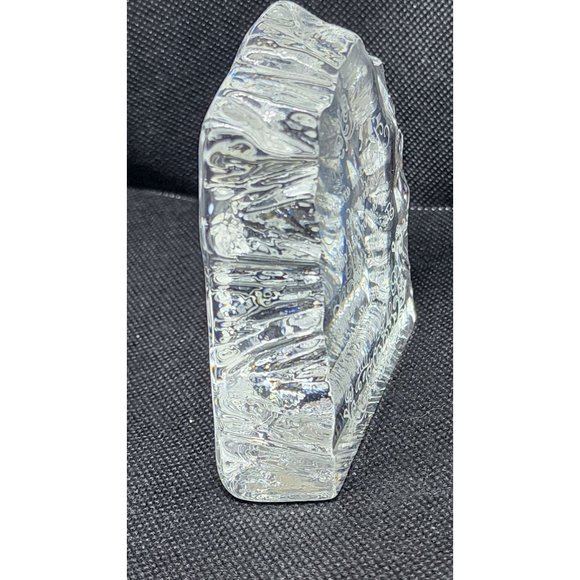 Rare How Blessed Are They Inspirational Paperweight, Shelf Home Decor Crystal - Picture 11 of 13